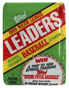 1989 Topps Major League Baseball Major League Leaders Minis Complete Card Set - Zdjęcie 1 z 4