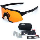 S3 100% Fahrradbrille UV400 Polarisierte Outdoor Sport TR90 Sport Sonnenbrille