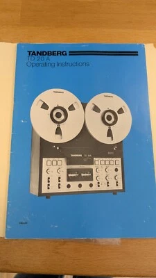 Manual de instrucciones de funcionamiento original TANDBERG TD 20A con recibo/tarjeta de garantía + Foto 1 de 4