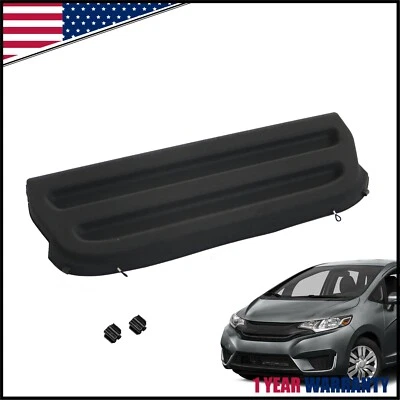 Fits For 2015-2020 Honda Fit Rear Trunk Cargo Cover Luggage Shield Shade Black - Image 1 of 4