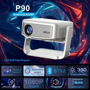 Salange 720p Android Mini Projector Portable Adjustable Projection Angle Auto Ke - Picture 1 of 25