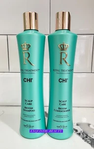 Chi Royal Treatment Scalp Care Biotin Shampoo & Conditioner - 12 oz Luxury line - Picture 1 of 4