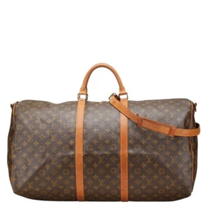 LOUIS VUITTON Monogram Kiepol Bundriere 60 Boston Bag 2WAY M41412 【Used】 - Picture 1 of 14