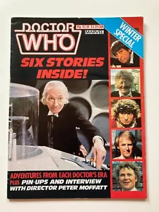 Doctor Who Magazine Winter Special 1984 Colin Baker Marvel Comics - Picture 1 of 5
