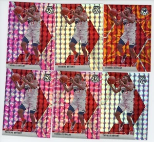 2019-20 Panini Mosaic REACTIVE ORANGE PINK SILVER THOMAS BRYANT 6 CARDS - Picture 1 of 1
