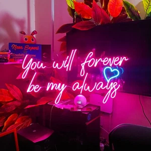 Neon Custom Sign for Room and Office Wall decoration, Wedding or Party Gifting - Picture 1 of 5