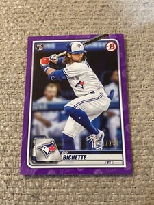 Bo Bichette 2020 bowman draft purple #52 71/250