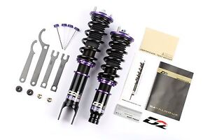 D2 Racing RS Coilovers Lowering Suspension Kit for Dodge Stealth FWD 91-96 New