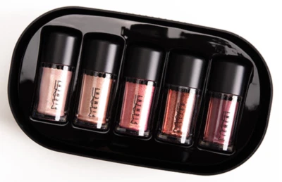 MAC Eyeshadow Pigment OBJECTS OF AFFECTION GIFT SET PINK ROSE GLITTER, NEW - Image 1 of 2