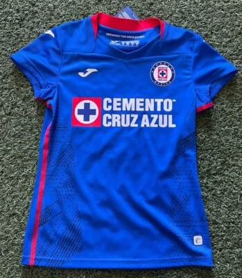 Camiseta de fútbol para mujer Joma Cruz Azul Home 20-21 azul-rojo Foto 1 de 4