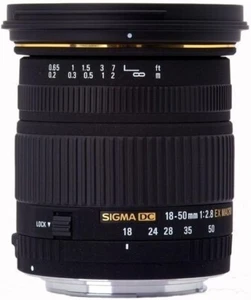 GEBRAUCHT Sigma DC Objektiv 18–50 mm f/2,8 EX für Canon KOSTENLOSER VERSAND - Bild 1 von 1