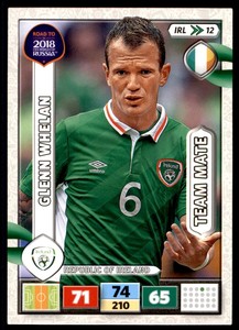 Panini Road to 2018  Adrenalyn XL - Glenn Whelan Republic of Ireland  No. IRL12