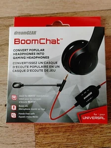 Dreamgear- Boom Chat Universal Audio Cable with Boom Mic DGUN-2859 xbox/ps3/ps4 - Picture 1 of 5
