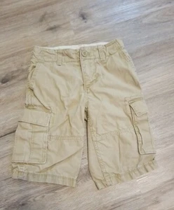 Boys GAP cargo Shorts Size 7 Adjustable Waist Color Khaki ￼ - Picture 1 of 7