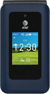 AT&T Cingular Flex 2 6723D AT&T Prepaid Locked Blue New - Picture 1 of 1