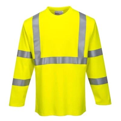 Portwest Flame Resistant Hi-Vis Shirt FR96 Class 3 Cat 2 - Image 1 of 2