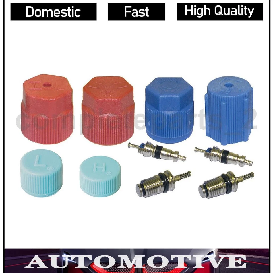 A/C System Valve Core and Cap Kit Fits 1994-2013 Honda Accord - Image 1 of 1