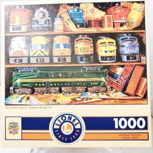 MASTER PIECES, 1000 JIGSAW PUZZLE,LIONEL SINCE 1990 - Picture 1 of 4