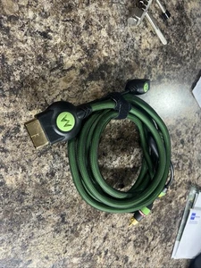 Cable Green Monster S-Video Original Microsoft XBOX Punta Dorada Con Adaptador de Luz - Imagen 1 de 4