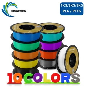 Drukarka 3D PLA 1,75mm 1/2/3KG Filament drukarka 3D Materiały eksploatacyjne Czarna DE - Zdjęcie 1 z 23