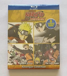 Naruto Shippuden the Movie Rasengan Collection (Blu-ray, 2010) With Slipcover 4 - Imagen 1 de 2