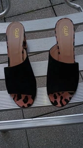 Offene Pumps Pantolette 41 Leder - Bild 1 von 5