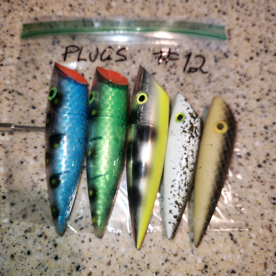 J Plugs Salmon Trolling Fishing Lures Multiple Pack,  Silver Horde Plugs - Image 1 of 1