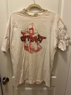 Vintage UP FRONT Straight edge Hardcore Shirt XL 1989 Spirit Summer tour NYHC - Image 1 of 4