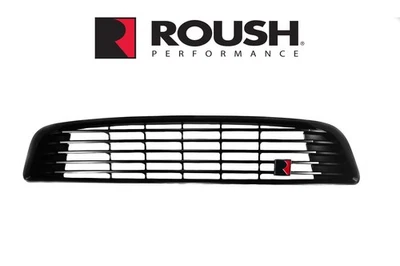 2013-2014 Ford Mustang Roush Front Upper Grille Kit w/ Red "R" Roush Emblem - Image 1 of 2