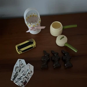 American Girl Kit's Homemade Sweets Chocolate Easter Bunny Candy Basket - Bild 1 von 10