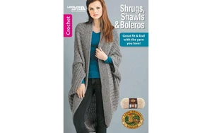 Shrugs, Shawls and Boleros-Great Fit & Feel with the Lion Brand Yarn you Lov... - Foto 1 di 1