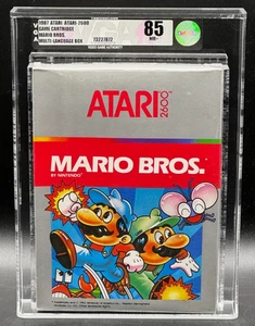 Mario Bros by Nintendo Atari 2600 Multi-Language Box Sealed New VGA 85 Graded - Picture 1 of 2