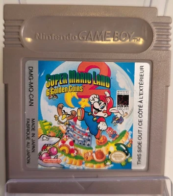Super Mario Land 2: 6 Golden Coins (Nintendo Game Boy, 1992) Authentic Cart Only - Image 1 of 4