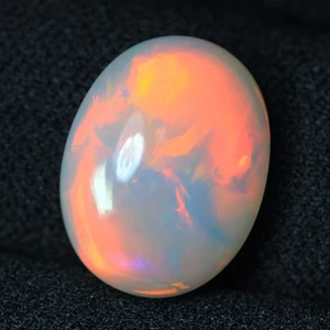 9.20Ct IF Rare ! AAA Harlequin Patch Work Pattern 100% Natural Semi Black Opal - Picture 1 of 5