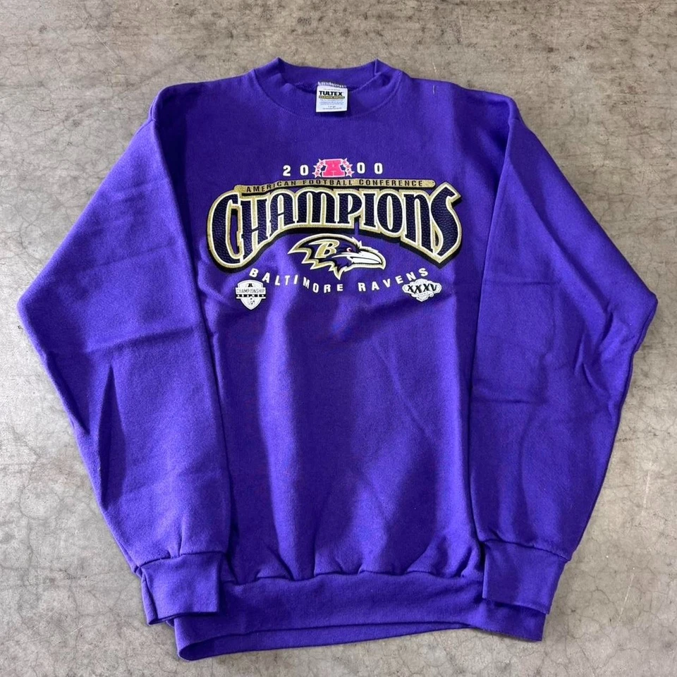 Vintage Baltimore ravens NFL football crewneck sweatshirt reprint VK04242 - Image 1 of 1