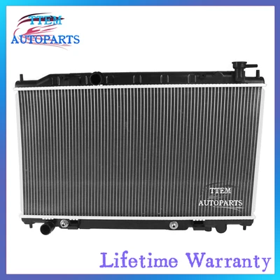 2414 Aluminum Radiator for 2002 2003 2004 2005 2006 Nissan Altima Base S SL 2.5L - Image 1 of 3