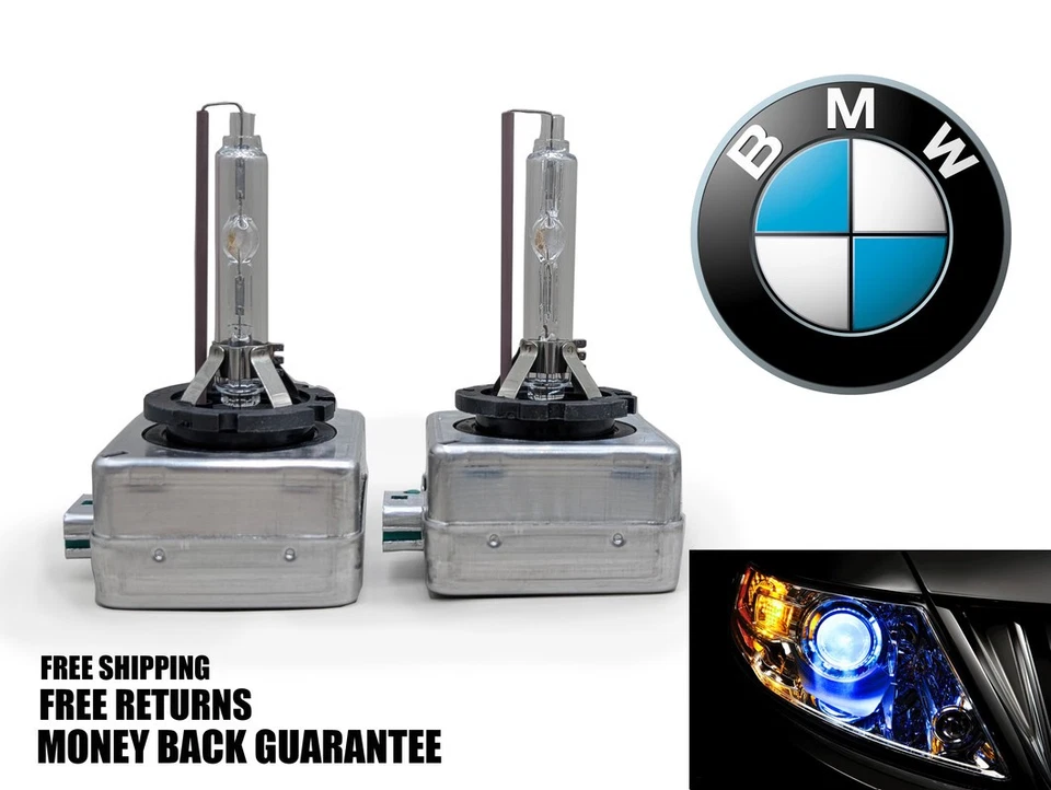 Bombilla de faro de xenón HID azul frío 8000K para BMW M5 2008-2017 H&L Beam x2 Foto 1 de 1