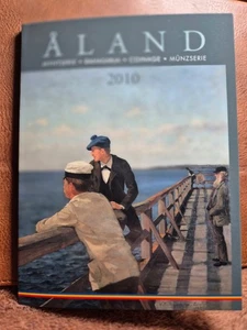 Aland Münzserie Finland KMS 2010 mit Briefmarke im original Blister - Bild 1 von 5