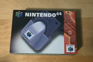 n64 rumble pak mit Box und Einsätzen mit dem Pak - Bild 1 von 10