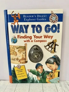Way to Go Finding Your Way w/Compass Sharth, Children Book Science Exploration - Picture 1 of 5