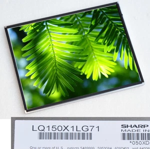 Color Sharp LQ150X1LG71 TFT Display 38cm 15" 1024x768 XGA 2x Lamps Industry T205 - Picture 1 of 2
