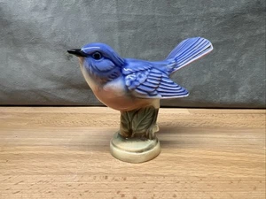 Will George California Keramik Vogel Figur signiert blauer Vogel - Bild 1 von 6