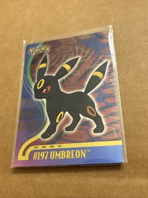 2001 Topps Pokemon Johto League Champions Umbreon #197 Foil HP - Image 1 of 4