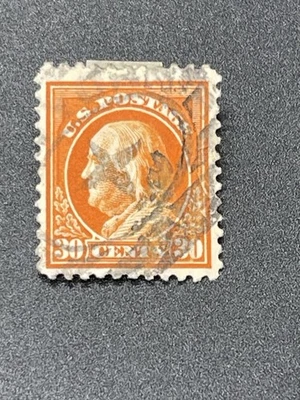US Stamp, Scott #516 30c 1917 Superb Stamp Piece - Image 1 of 2
