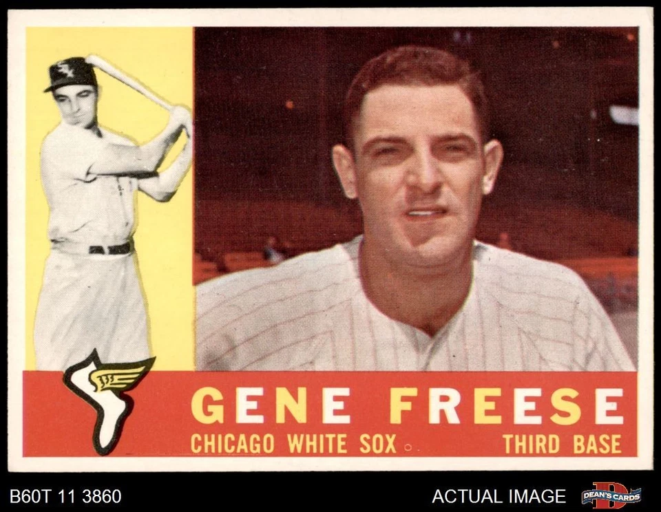 1960 Topps #435 Gene Freese White Sox 7.5 - NM+ - Image 1 of 1