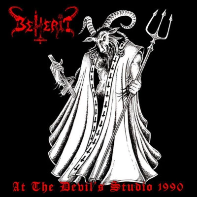 BEHERIT ‎(Fin) At The Devil's Studio 1990 LP black vinyl KVLT 2021 reissue - Image 1 of 2