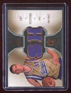 2007-08 SP Rookie Threads Jersey #RT-SH Spencer Hawes RC (Sacramento Kings) - Foto 1 di 2