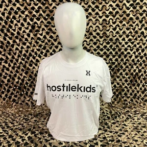 NEW HK Army Braille Paintball T-Shirt - White - Medium - Picture 1 of 9