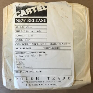 THE CARTEL TEST PROMO Various It Sells Or It Smells 12” Rough Trade 1986 RARE - Picture 1 of 10