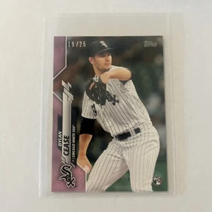 Dylan Cease RC 2020 Topps Mini On Demand Pink Parallel #326 19/25 White Sox - Photo 1/2